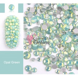 Strasuri din Cristale 100 bucati SC233 Verde opal 2.0mm 